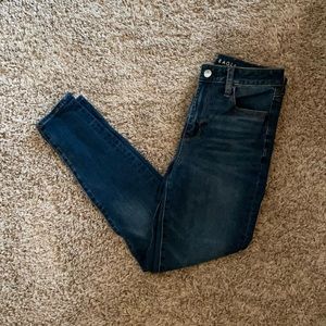 American Eagle high rise skinny jeans
